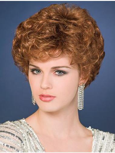 Curly Blonde Layered Incredible Synthetic Wigs