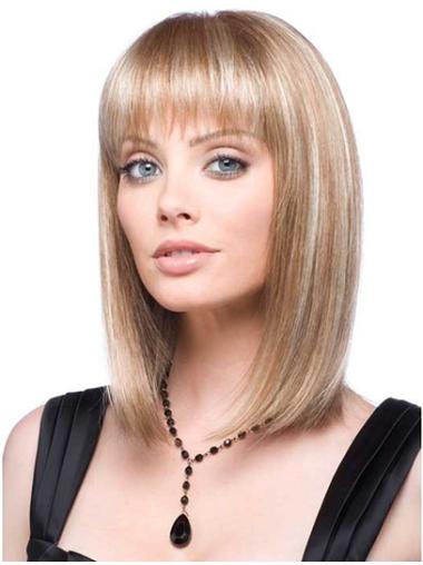 New Shoulder Length Lace Front Luxury Synthetic Wigs Online