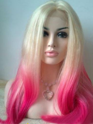 Straight Ombre/2 Tone Long New Wigs For African American Women