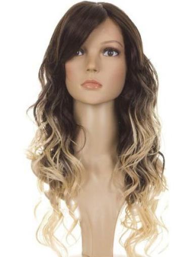 Trendy 24 Inches Remy Human Hair Long Wigs For Black Women