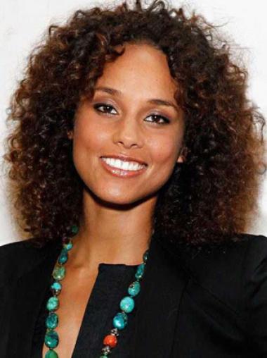 12 Inches Shoulder Length Without Bangs Wigs For Black Women