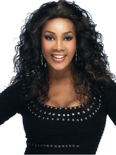 18 Inches Long Without Bangs New African American Wigs