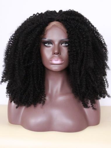 Remy Human Hair 18 Inches Lace Front Wigs Styles For Black Women