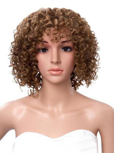 Remy Human Hair 12 Inches Lace Front Wigs Natural For Black Women
