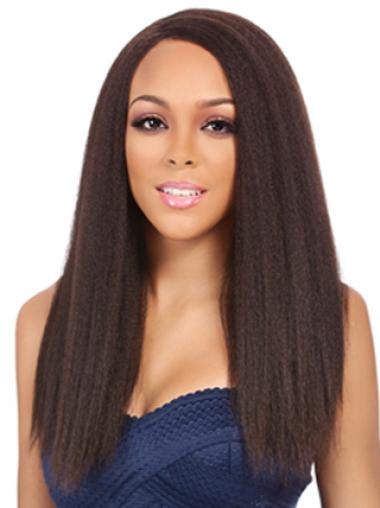 Remy Human Hair 20 Inches Lace Front Hair Wigs For Black Women