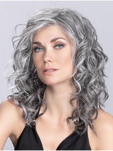 14" Curly Synthetic Shoulder Length Fun Wigs