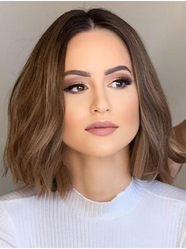 Bobs Synthetic Brown Wavy Lace Wigs Buy