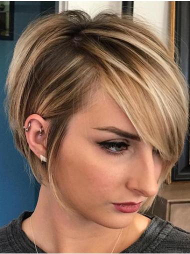 8" Lace Front Straight Bobs Short Hairstyles For Women