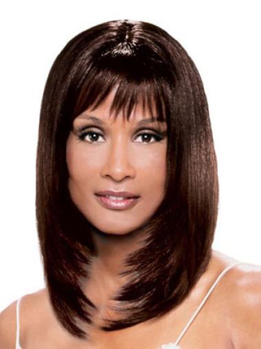 Auburn Straight 14 Inches Beverly Johnson Human Hair Wigs Review