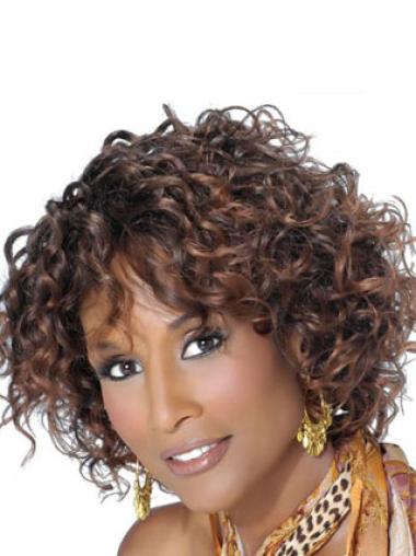 Brown Curly 10 Inches Beverly Johnson Wigs