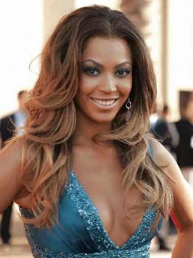 Lace Front Beyonce Wigs Layered Remy Human Hair Good