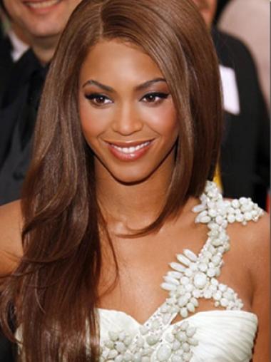 Without Bangs Remy Human Hair Designed Beyonce Style Wigs For Sale