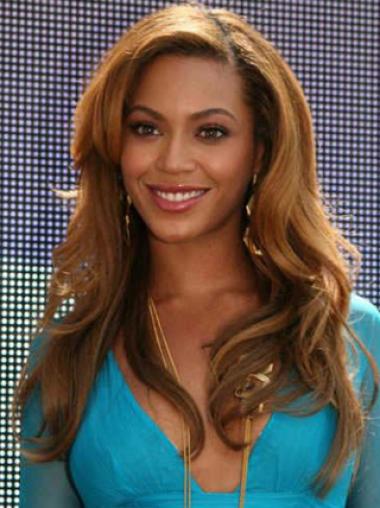 Full Lace Wavy 20 Inches Durable Beyonce Wig Real Hair