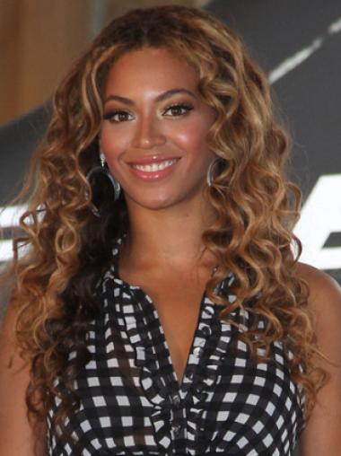 Full Lace Remy Human Hair Amazing Beyonce Inspired Curly Wig