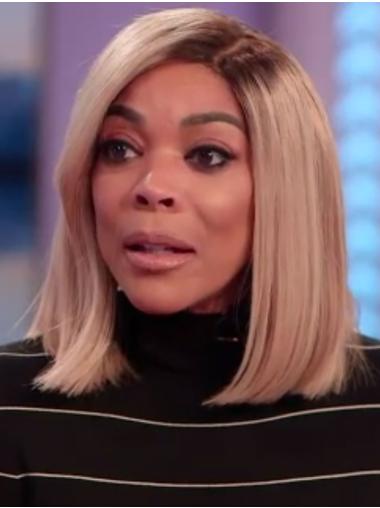 Fabulous Shoulder Length Straight Without Bangs Blonde Wendy Williams Wigs