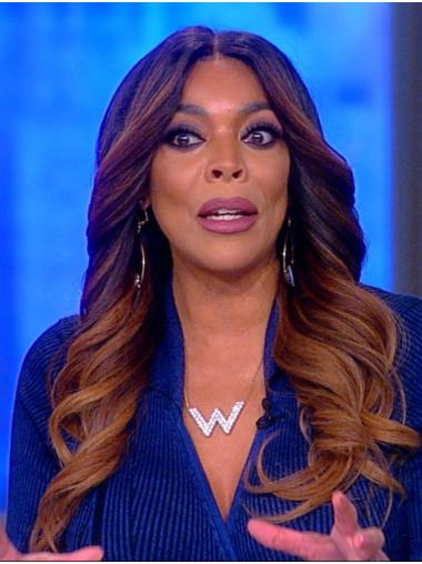 Best Long Wavy Without Bangs Brown Wendy Williams Wigs