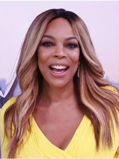 Top Long Wavy Without Bangs Blonde Wendy Williams Wigs