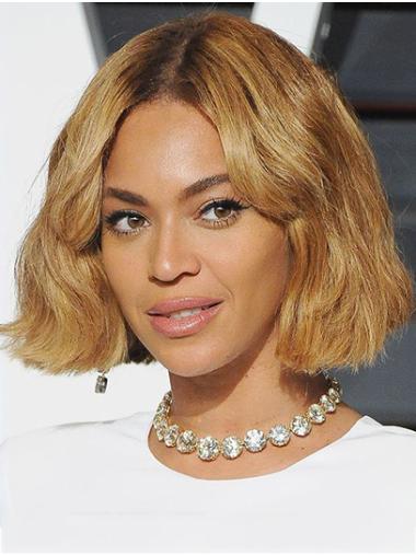 Straight 12" Lace Front Chin Length Bobs Blonde Great Beyonce Wigs