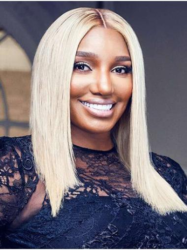 Stylish 16" Straight Long Grey Without Bangs NeNe Leakes Wigs