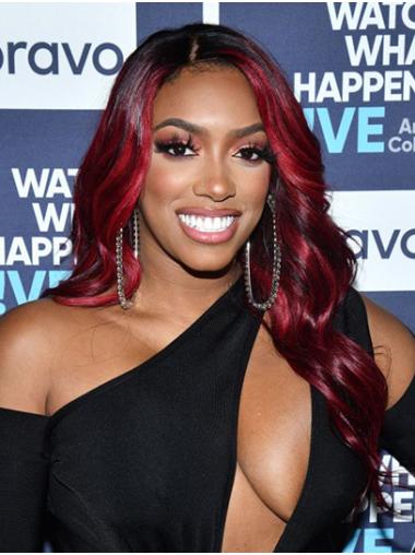 Lace Front Wavy Long Without Bangs 20" Exquisite Porsha Williams Wigs