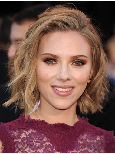 Lace Front Wavy Chin Length Bobs 12" Trendy Scarlett Johansson Wigs