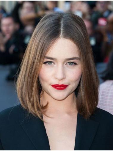 Lace Front Straight Shoulder Length Bobs 14" Good Emilia Clarke Wigs