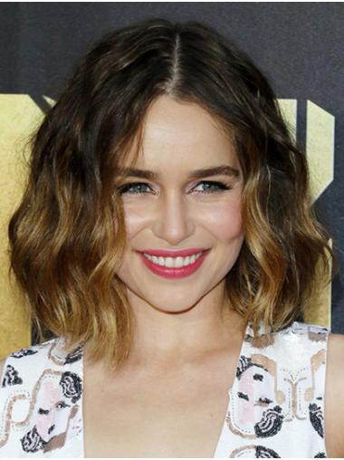 Lace Front Wavy Chin Length Bobs 12" Suitable Emilia Clarke Wigs