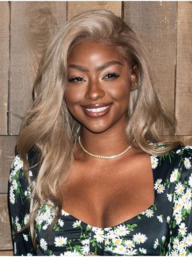 Grey Long Without Bangs Perfect 18" Wavy Justine Skye Wigs