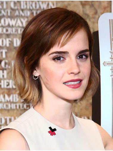 Ombre/2 Tone Chin Length Bobs New 12" Straight Emma Watson Wigs