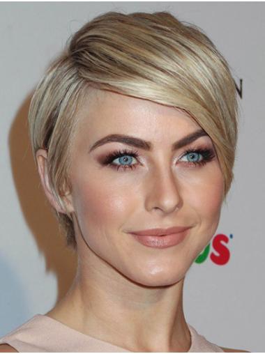 Lace Front Short Straight Synthetic 8" No-Fuss Without Bangs Julianne Hough Wigs