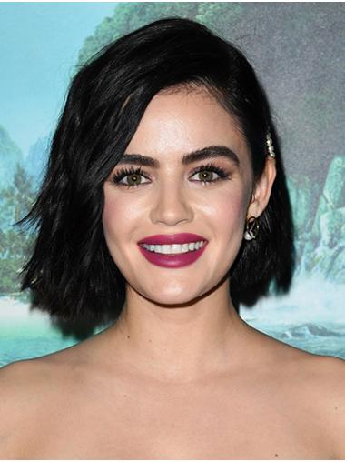 Lace Front Chin Length Straight Synthetic 12" Incredible Bobs Lucy Hale Wigs