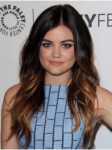 Lace Front Long Curly Synthetic 20" Exquisite Without Bangs Lucy Hale Wigs
