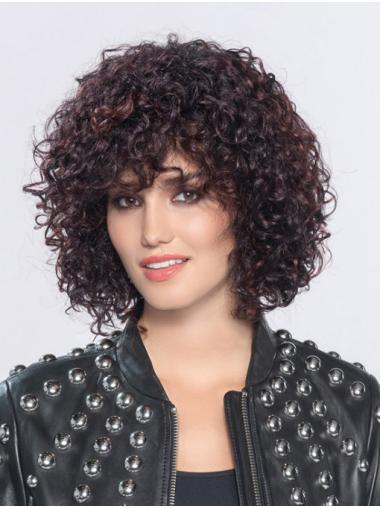 Synthetic Curly Bobs 12" Buy Lace Front Wigs