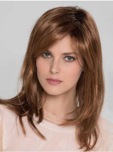 Monofilament Straight Long 16" Care For Synthetic Wigs