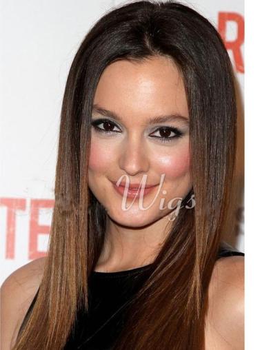 Full Lace Long 16 Inches Natural Wigs For Women