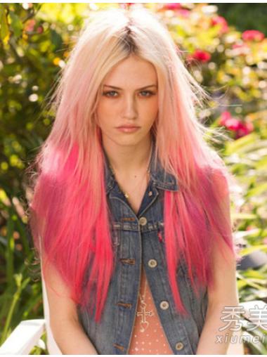 Best Natural Wigs For Women Straight 24" Beautiful