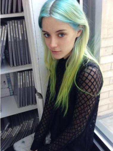 Long Real Wigs Straight 20" Sleek Wig