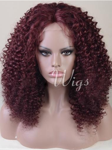 High Quality 14 Inches Indian Remy Hair Long African American Wigs