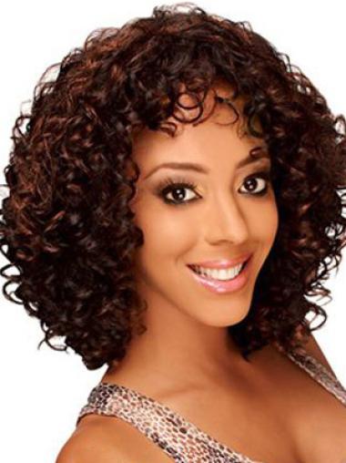 12 Inches Short Without Bangs Fashion African American Wigs