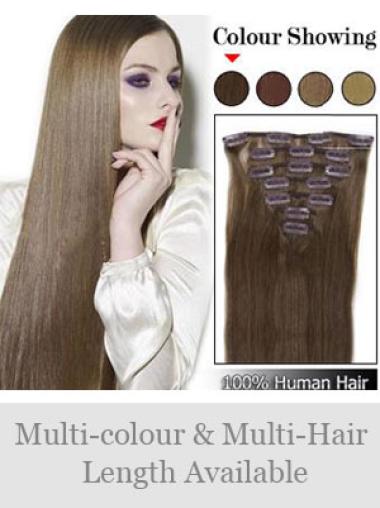 Online Straight Real Hair Clip In Pieces