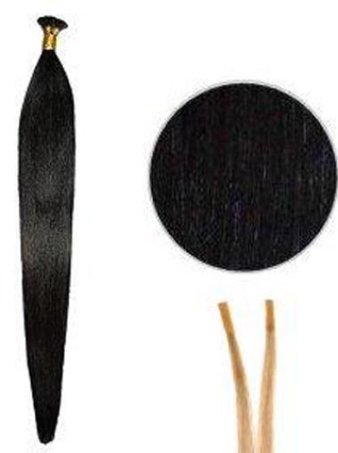 Fashion Straight Black Short Hair Extensions
