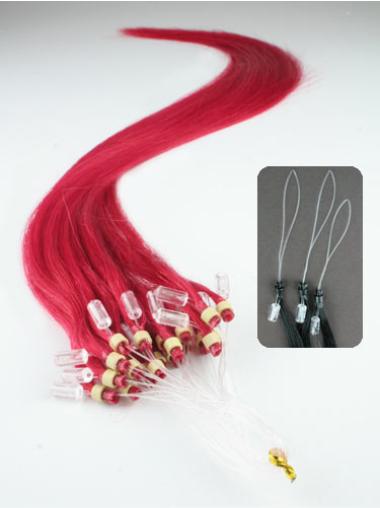Fabulous Red Micro Loop Ring Hair Extensions