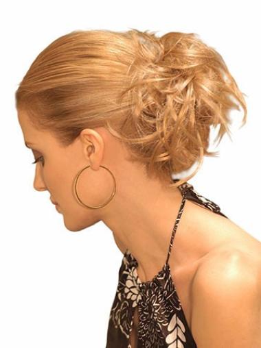 Auburn Synthetic Wavy Top Clip In Wigs Cheap