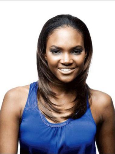 Soft 16 Inches Straight Hair Falls & Half Wigs For Sale Online