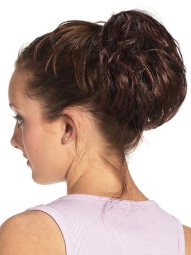Synthetic Fashion Auburn Wraps / Buns