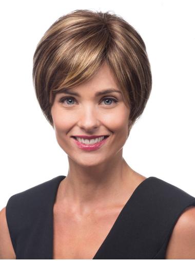 Natural Layered Short 10 Inches Synthetic Wigs