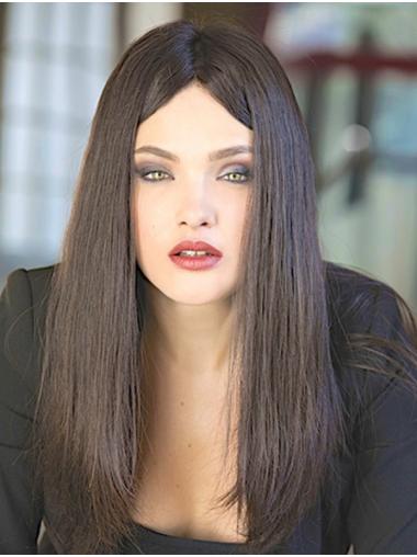 Monofilament Straight Long 100% Human Hair Wig