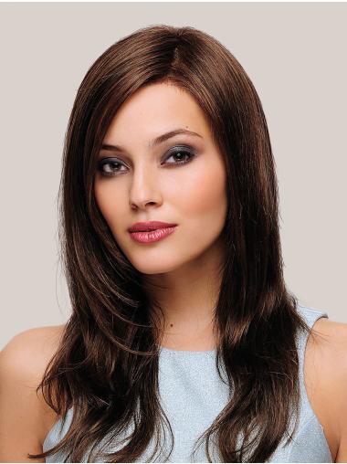Brown Monofilament Without Bangs Long Long Wigs For Sale