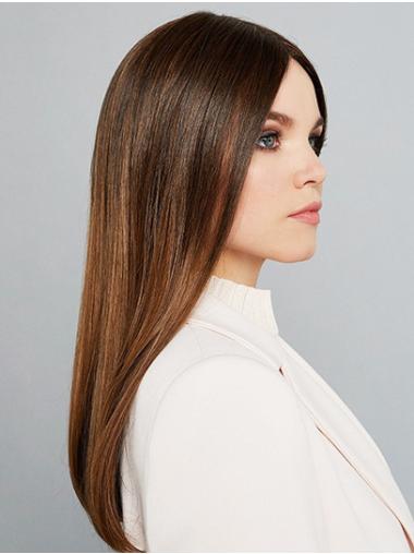 20" Straight Monofilament Ombre/2 tone Synthetic Layered Ladies Long Wigs