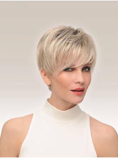 Short Straight Synthetic Boycuts Buy Lace Front Wigs